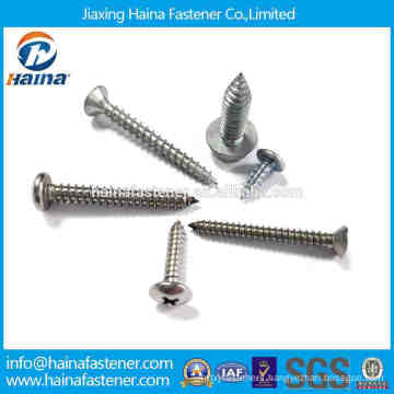 JISB1122T truss head self tapping screw, stainless steel self tapping screw